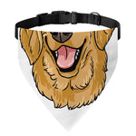 Patrick's Day Golden Retriever Print Over The Collar Dog Bandana