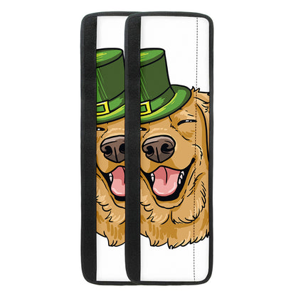 Patrick's Day Golden Retriever Print Refrigerator Handle Covers
