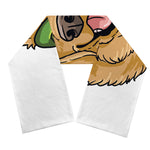 Patrick's Day Golden Retriever Print Scarf