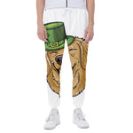 Patrick's Day Golden Retriever Print Scuba Joggers