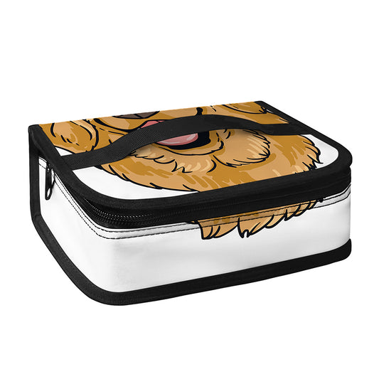 Patrick's Day Golden Retriever Print Small Lunch Bag