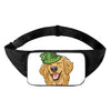 Patrick's Day Golden Retriever Print Waist Bag