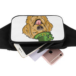 Patrick's Day Golden Retriever Print Waist Bag