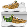 Patrick's Day Golden Retriever Print White Chunky Shoes