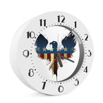 Patriotic American Eagle Print Alarm Clock