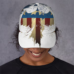Patriotic American Eagle Print Baseball Cap