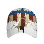 Patriotic American Eagle Print Baseball Cap