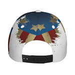 Patriotic American Eagle Print Baseball Cap