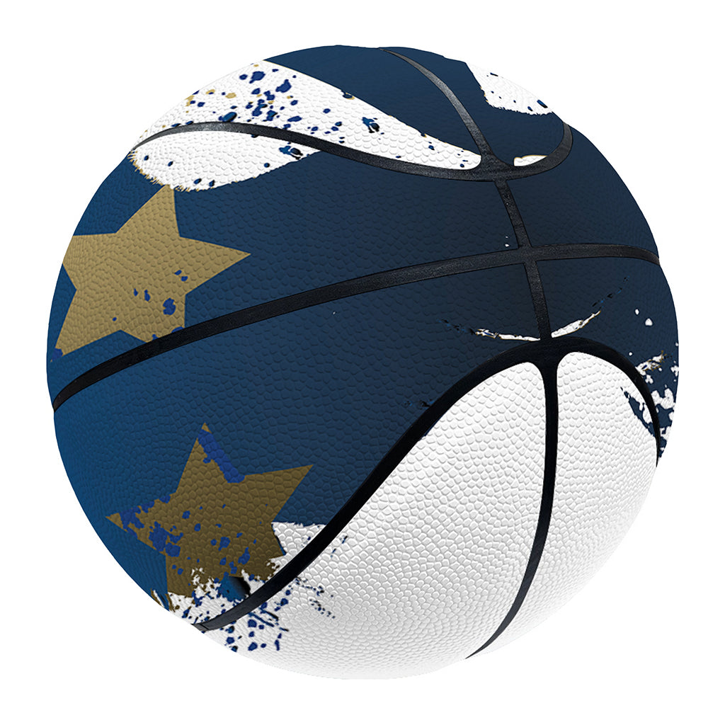 Patriotic American Eagle Print Basketball