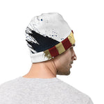 Patriotic American Eagle Print Beanie