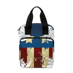Patriotic American Eagle Print Bible Tote Bag