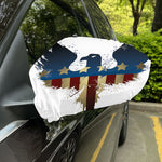 Patriotic American Eagle Print Car Side Mirror Covers