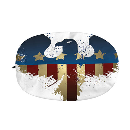 Patriotic American Eagle Print Car Side Mirror Covers