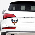 Patriotic American Eagle Print Car Sticker