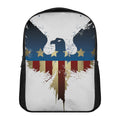 Patriotic American Eagle Print Casual Backpack