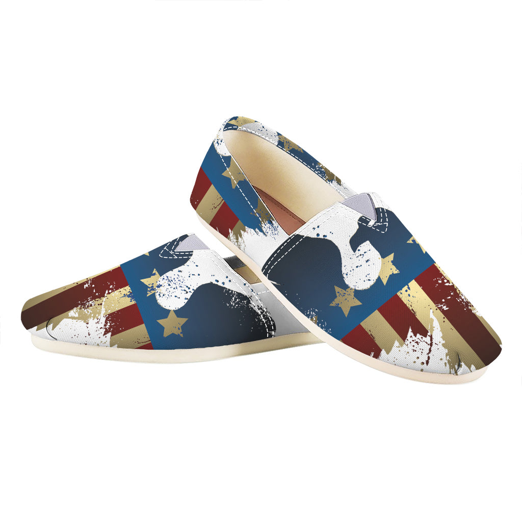 Patriotic American Eagle Print Casual Shoes
