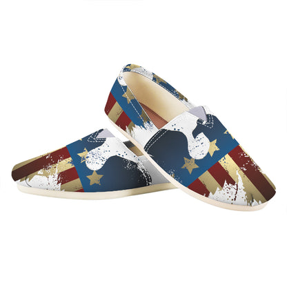 Patriotic American Eagle Print Casual Shoes