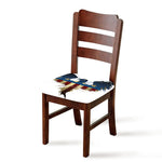 Patriotic American Eagle Print Chair Cushion Cover