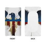Patriotic American Eagle Print Changing Pad Cover