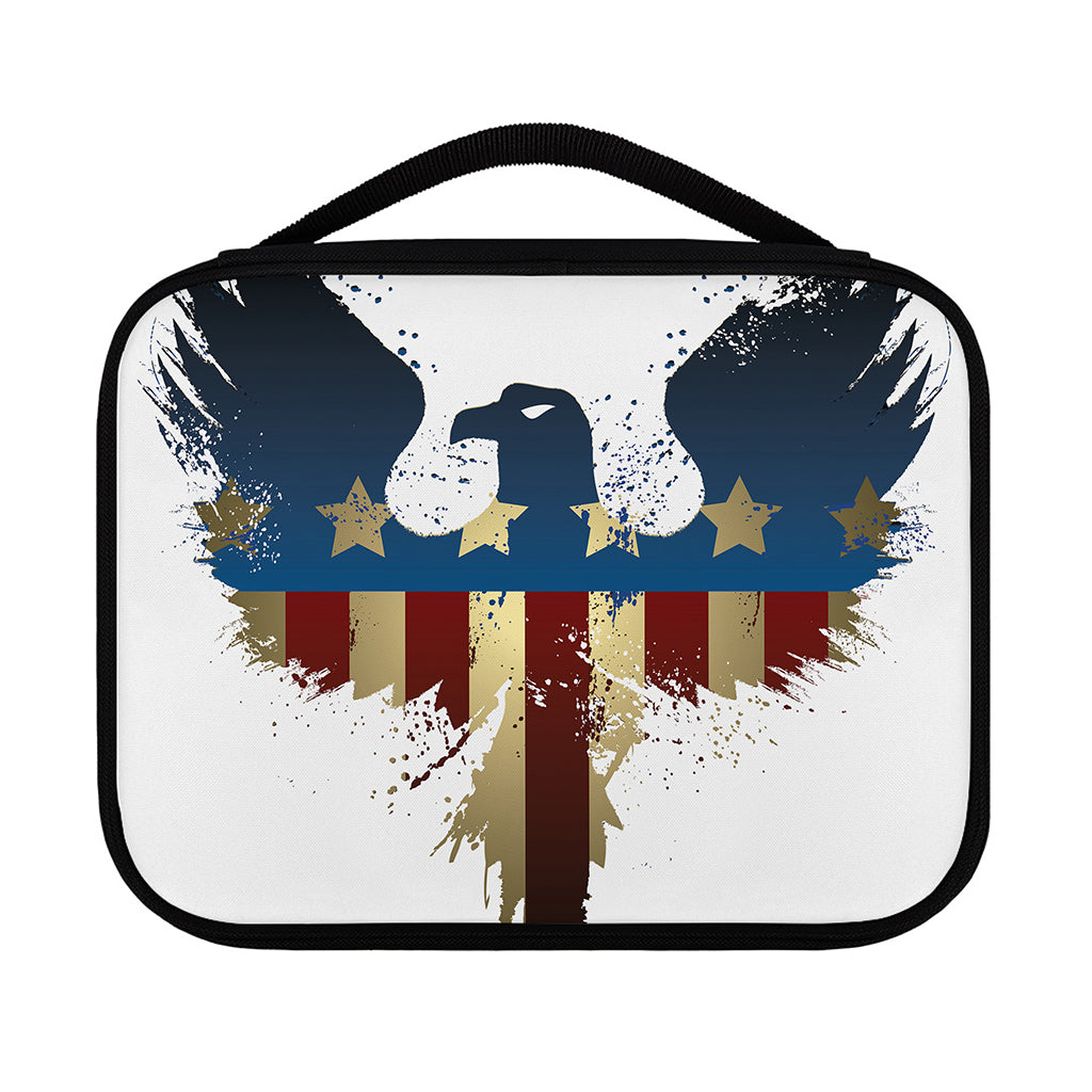 Patriotic American Eagle Print Classic Bible Case