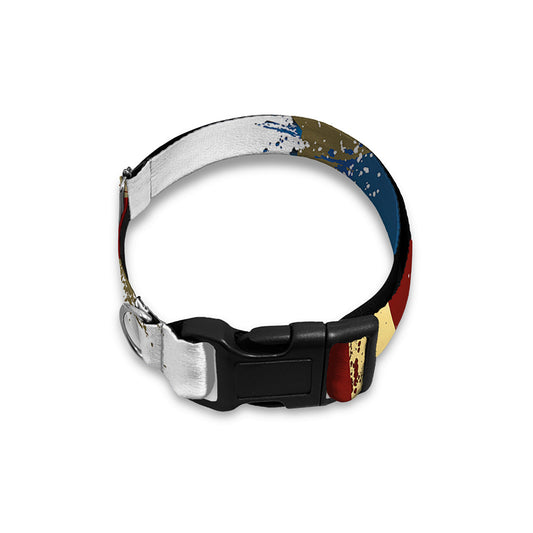 Patriotic American Eagle Print Dog Collar