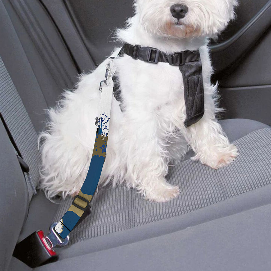 Patriotic American Eagle Print Dog Seat Belt