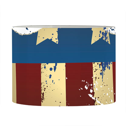 Patriotic American Eagle Print Drum Lamp Shade