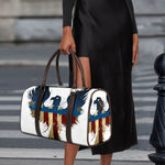 Patriotic American Eagle Print Duffle Bag