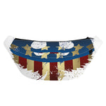Patriotic American Eagle Print Fanny Pack