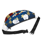 Patriotic American Eagle Print Fanny Pack