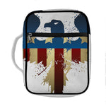 Patriotic American Eagle Print Front Pocket Bible Bag