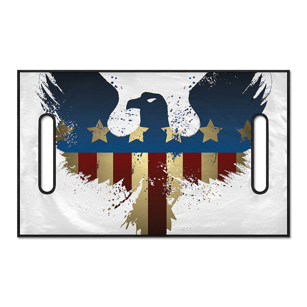 Patriotic American Eagle Print Golf Cart Seat Cover