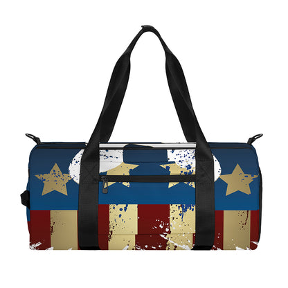 Patriotic American Eagle Print Gym Bag