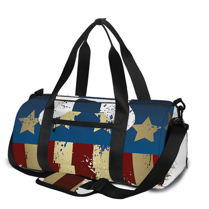 Patriotic American Eagle Print Gym Bag