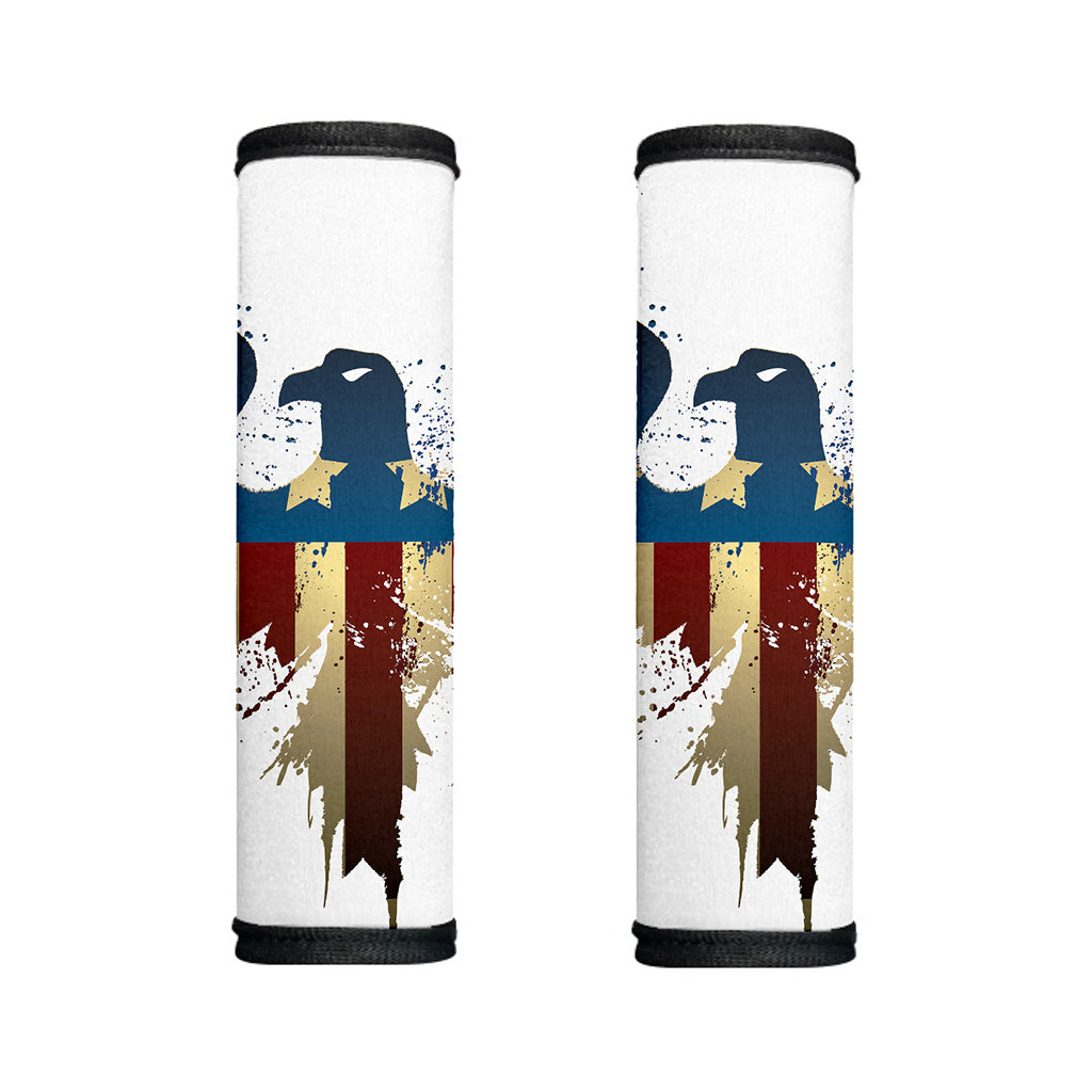 Patriotic American Eagle Print Handle Covers