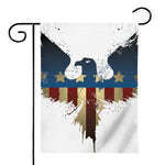 Patriotic American Eagle Print House Flag