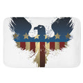 Patriotic American Eagle Print Indoor Door Mat