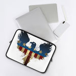 Patriotic American Eagle Print Laptop Sleeve