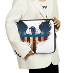 Patriotic American Eagle Print Laptop Sleeve