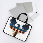 Patriotic American Eagle Print Laptop Sleeve With Handle