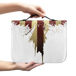 Patriotic American Eagle Print Leather Bible Cover