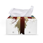 Patriotic American Eagle Print Leather Tissue Box Cover