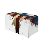 Patriotic American Eagle Print Leather Tissue Box Cover