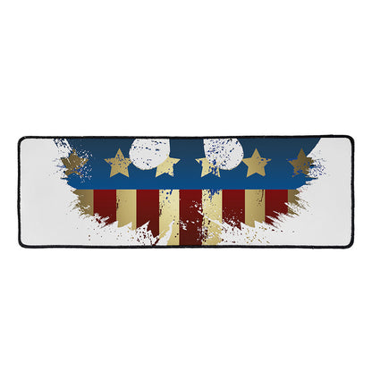 Patriotic American Eagle Print Long Kitchen Mat