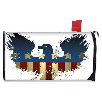 Patriotic American Eagle Print Mailbox Cover