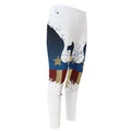 Patriotic American Eagle Print Men's Compression Pants
