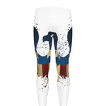 Patriotic American Eagle Print Men's leggings