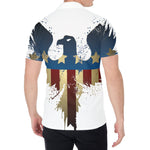 Patriotic American Eagle Print Men's Shirt