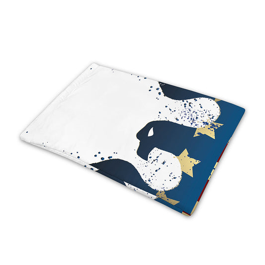 Patriotic American Eagle Print Pet Cooling Mat Cover