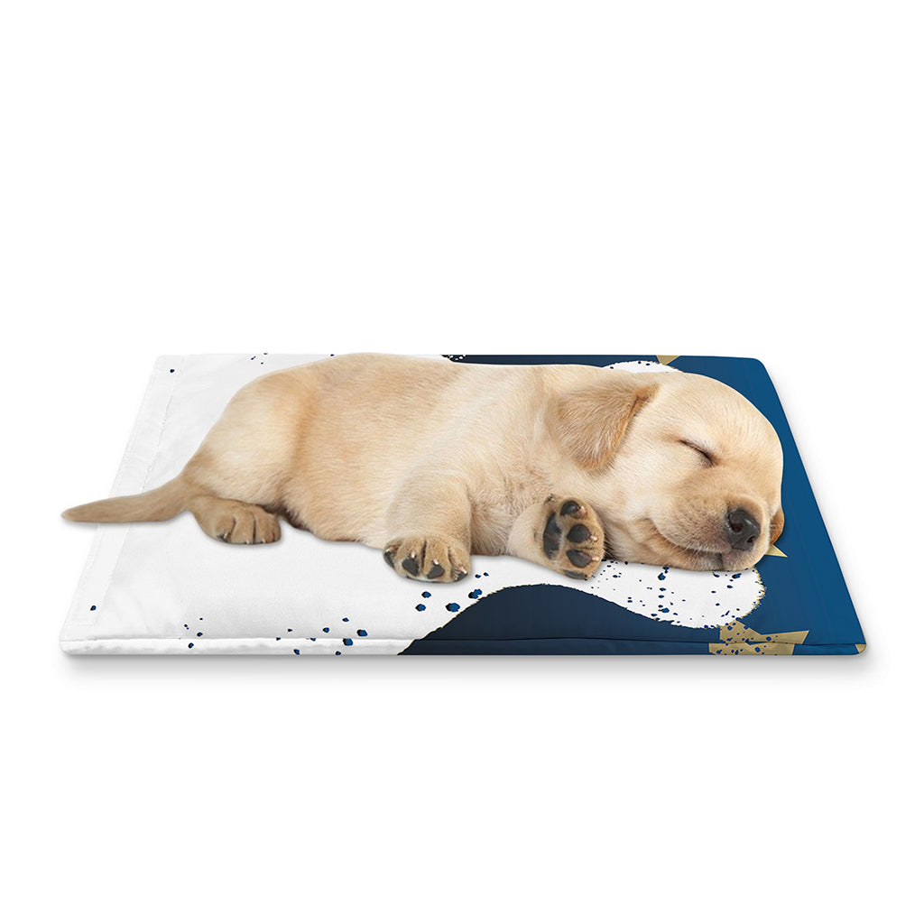 Patriotic American Eagle Print Pet Cooling Mat Cover